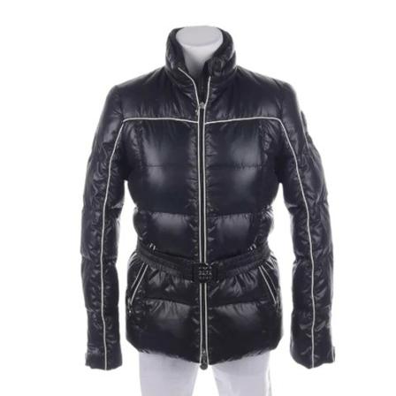 Coach Pre-owned, Pre-owned Polyester outerwear Zwart, Dames, Maat:S
