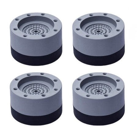 IC tvättmaskinsgummifotsdynor (6 cm höjdökning)