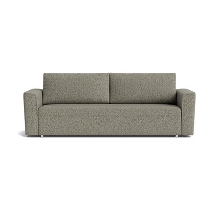 Izola 3-Sitzer-Schlafsofa, Stauraum in Puente Grün, modernes Design mit Bettfunktion, bequeme Polsterung, zeitloser Stil, Maße 88cm.