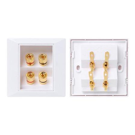 Veggkontakt o Videopanel Høyttaler Koblingsboks Strømuttak