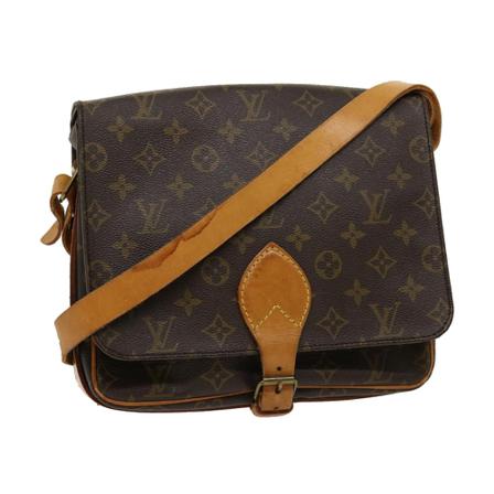 Louis Vuitton Vintage, Pre-owned Cartouchiere Bruin, unisex, Maat:ONE Size