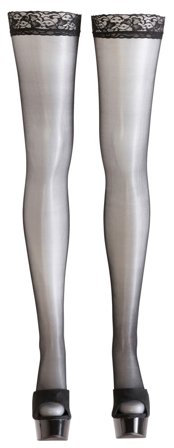 Cottelli Collection: Stay-ups - Vuxen: Lingerie & undertøy