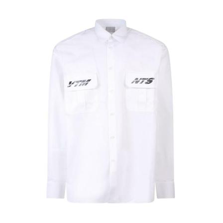 Vtmnts Casual Shirts Hvid, Herre Skjorter
