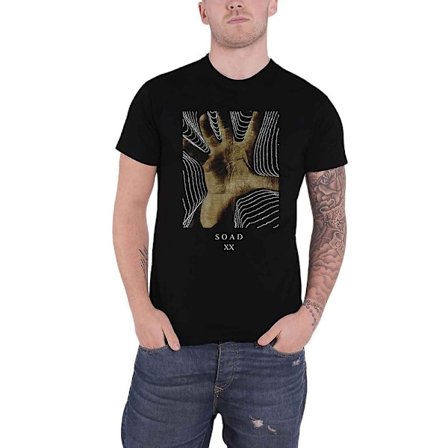 System Of A Down Unisex Vuxen 20 År Hand T-Shirt L Svart