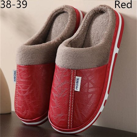House Tofflor Winter Toffel RÖD 38-39 (FIT37-38) red 38-39(fit37-38)