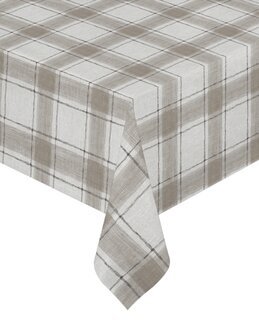 Vahakangas Ruutu metrikangas beige