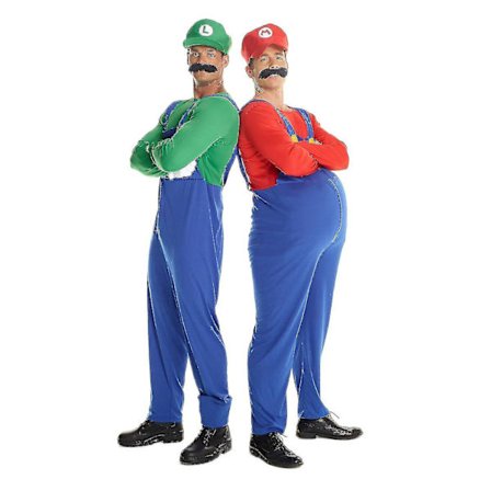 Super Mario Bros Unisex Vuxen & Barn Cosplay Fancy Dress Outfit Kostym Yz