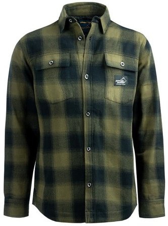 Arrak Outdoor W's Flannel Shirt Olive/Black