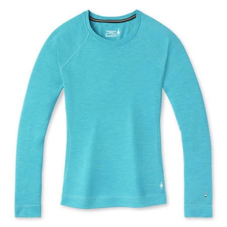 Smartwool Women's Merino 250 Baselayer Crew Women base layer tops Blue M