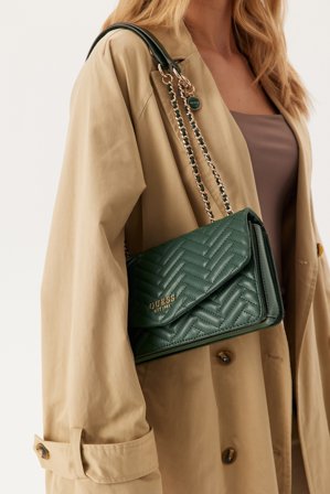 Guess Anning Convertible Xbody Flap Forest Vaatteet