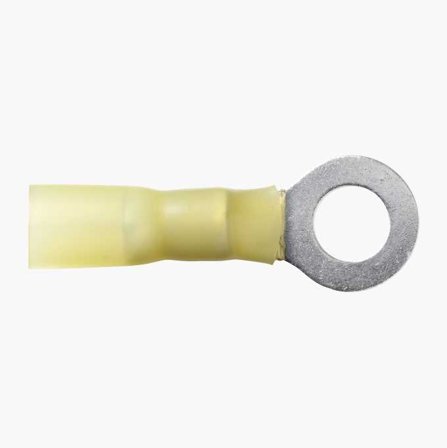 Ringkabelsko 4 – 6 mm² gul 10 st.