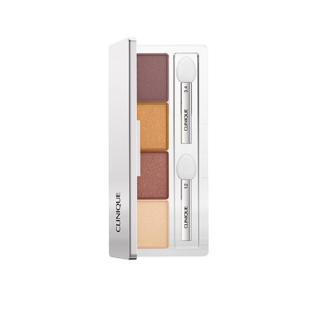 Clinique All About Shadow Quad Eyeshadow Palette Morning Java, Makeup, Øjne, Øjenskygge
