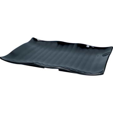 Wavy Fat Sort 42x30x4cm