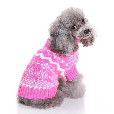 Halloween Jul Julegaver Dekoration Snefnug Trøje Kæledyrstøj Trøje Myd55 pink