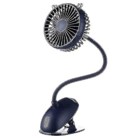 Clip-on Ventilator USB Ventilator Mini Ventilator Batteridrevet Bordventilator