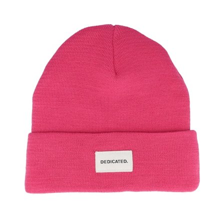 Dedicated - Rosa cuff Beanie - Beanie Kiruna Raspberry Pink Cuff @ Hatstore