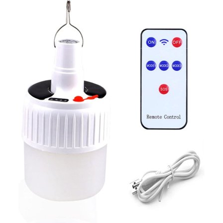 Campinglykta Tältlampa USB Laddningsbar Sol Campinglampa