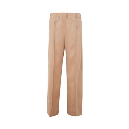 Jil Sander, Trouser 05 AW 30 Light Wool Gabardine Beżowy, Kobieta, Rozmiar: M