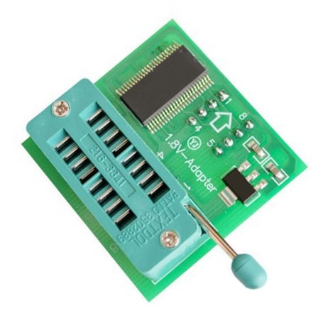 SOP8 DIP8 Konverteringstabel Board MX25 W25 1.8V Adapter Board TL866CS TL866A