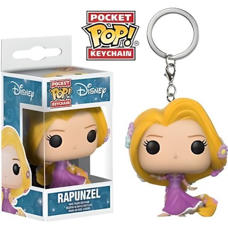 Nøglering - Funko - Rapunzel - Vinyl - 4cm - Solgt i vinduesæske