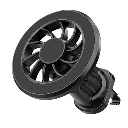 (ML216A) Kraftig magnet Mag-Safe bilventilations mobiltelefonholder, 360° svingbar bil mobiltelefonholder