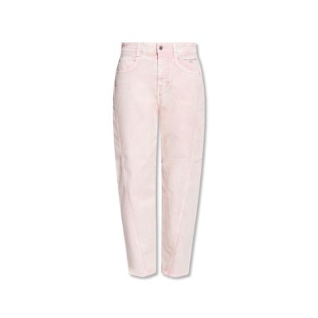 Stella McCartney, Straight jeans Roze, Dames, Maat:W26