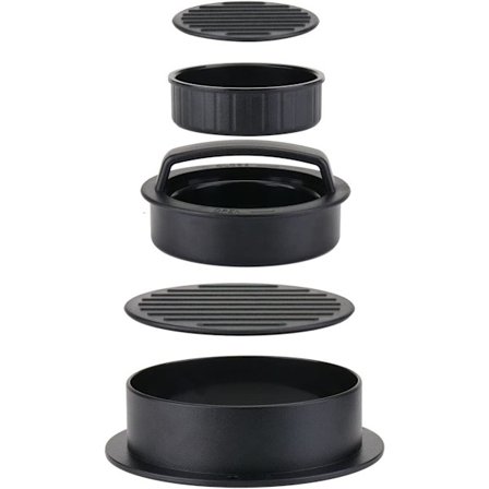 3-in-1 Burger Press 200:lla Tarttumattoman Paperin, Burger-Lihapuristimen