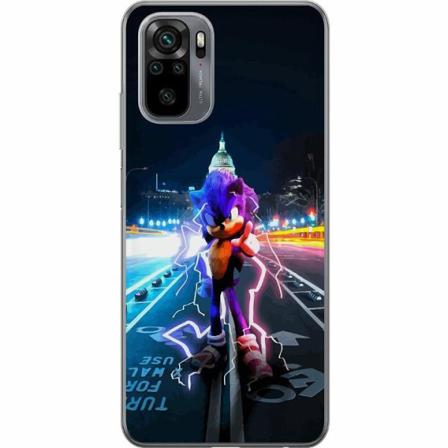 Xiaomi Redmi Note 10s Genomskinligt Skal Sonic The Hedgehog