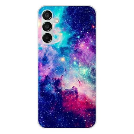 Silicone Case Printed - 1001 Cases - Galaxy M15 5G - Blue Galaxy Pattern - Optimal Protection - Flexible
