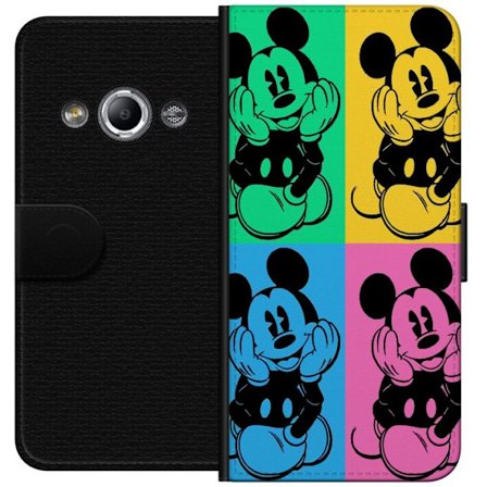 Kompatibelt Lommeboketui til Samsung Galaxy Xcover 3 Mickey Mouse populærkunst plakat fargerik Disney retro serie tegneserie ikonisk figur Andy Warho