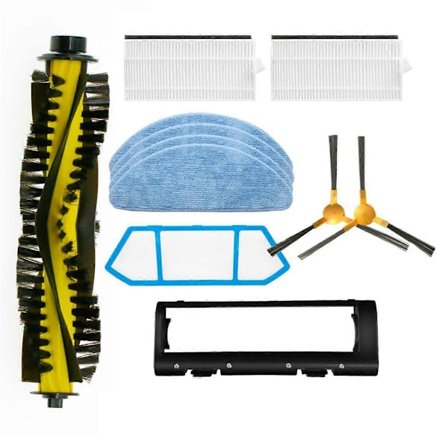 Hepa Filter Mopp Huvudborste för X500 Dammsugare Delar Reservtillbehör