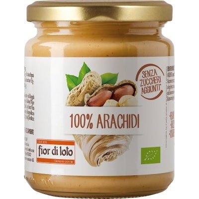 Fior Di Loto Crema Spalmabile Arachidi Tostate Bio 200g
