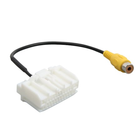 Bil AUX Videoutgång RCA-kabel Plug and Play Ersättning för Jeep 2008+ Radio Stereo