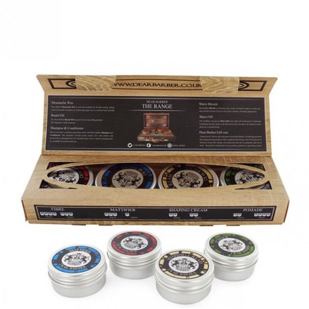 Dear Barber Mini Styling Collection 4 x 20ml, Gaver, Skægpleje, Skægolie