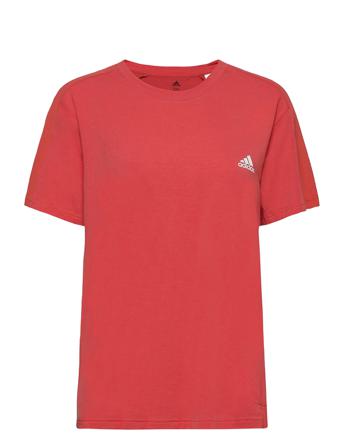 Designed To Move Aeroready T-Shirt W Red Adidas Performance