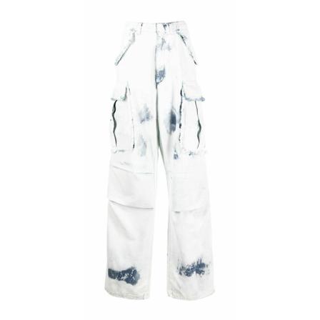 Darkpark, Wide Trousers Wit, Dames, Maat:W26