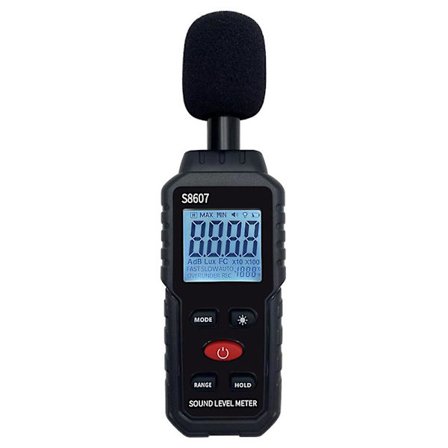 Digitaalinen Äänenvoimakkuuden Mittauslaite Melumittari 30-130db Db Desibelimeasuring Audio Tester Diagnostiikka