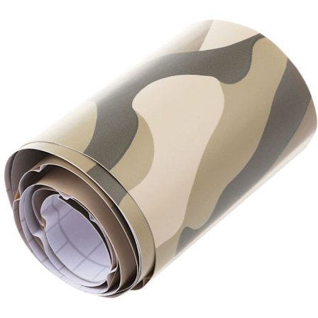 1 rull kamuflasje bil klistremerke klistremerker fiber motorsykkel PVC hær camo skog kamuflasje gul 152X10cm