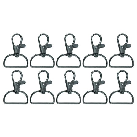 10st vridbara spännen Snapkrokar 4 4