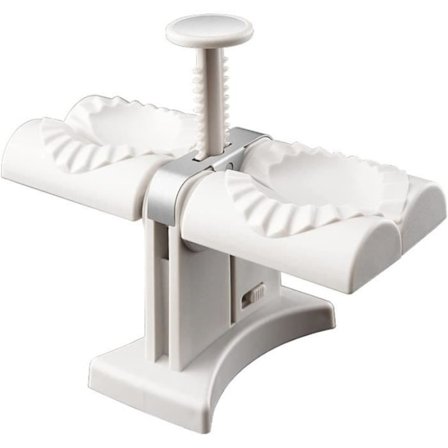 Dumpling Form, Automatisk Dobbelthovedet Ravioli Form, Manuel Presse til Hjemmebrug, Ravioli Køkkenredskaber