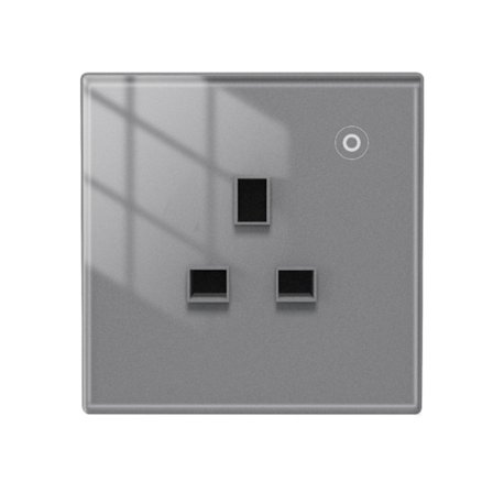 WiFi Tuya för smart vägguttag EU/UK/FR Standard eluttag Plug for Smart Life för Aleax hemövervakningsglas