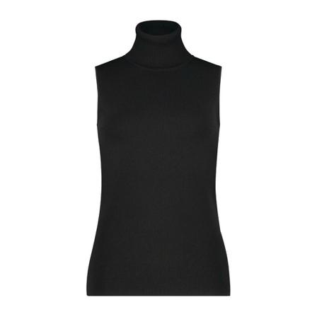 Tramontana, sleeveless top Zwart, Dames, Maat:M