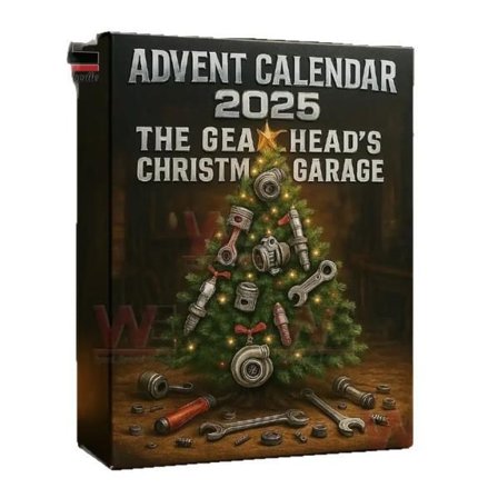 GARAGE ADVENTSKALENDER dekorationer och present, adventskalender, för fans eller barn