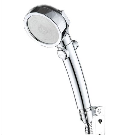 Tryckregn Duschmunstycke Set Singelhuvud Bad Trycksatt Bad Badr