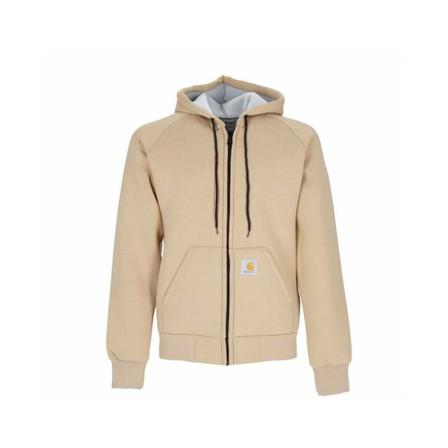 Carhartt Wip, Zip-throughs Beżowy, Mężczyzna, Rozmiar: L