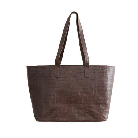 Adax Thelma shopper Brun, Dame Skuldertasker, Størrelse: ONE Size