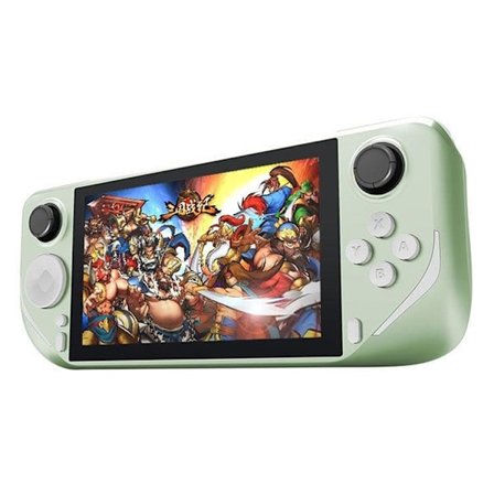 Handhållen Spelkonsol med 5-tums Skärm och Android med 64 GB-kort - Grön