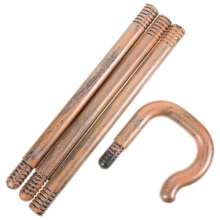 Juhlatarvike Kävelykeppi Rekvisiitta Halloween Juhlat Cosplay Henkilökunta Malli Laajalti käytetty Muovinen Henkilökunta