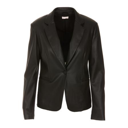 Liu Jo, Jacket Zwart, Dames, Maat:L,leather