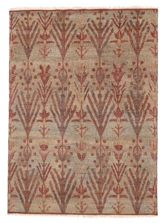 Orientalischer Usak Indisch Teppich 299X403 Großer Wolle, Indien